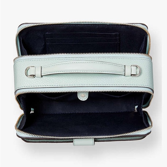 Kate Spade Essential Double Zip Crossbody Handbag in Crystal Blue - Picture 11 of 11